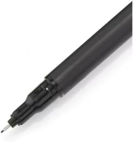 KUJOBUY 1 Box 12 Pcs Fine Point Pens 0.4 Millimeter Tip Black Ink Everyday Pen Fine Point Pen Black Pencil Fine Work Pen Non-Bleed Pens Book Pens Technical Pens Fine Point Pens Black in Kuwait