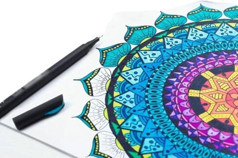 KUJOBUY 1 Box 12 Pcs Fine Point Pens 0.4 Millimeter Tip Black Ink Everyday Pen Fine Point Pen Black Pencil Fine Work Pen Non-Bleed Pens Book Pens Technical Pens Fine Point Pens Black in Kuwait