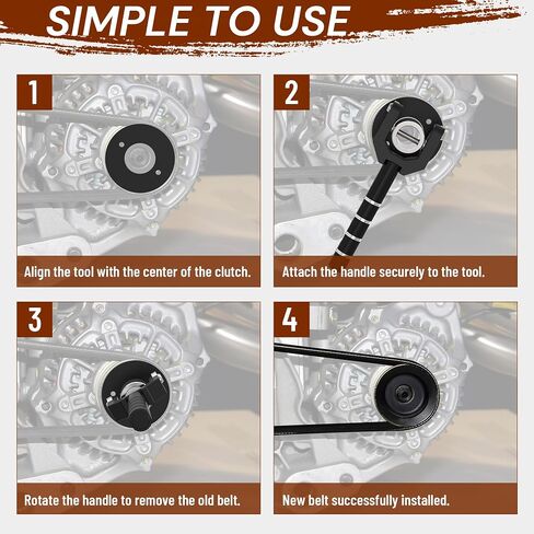 Advanced X3 Belt Changing Tool for Can-Am Maverick X3/MAX/RS/DS/MR Turbo Series 2017-2024 - Precision Fit for 64"/72" Wheel Base, Enhanced Durability with Aluminum-Iron Build(Standard Style) in Saudi Arabia
