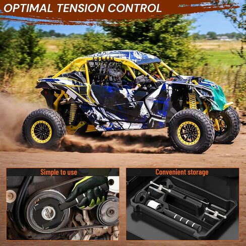 Advanced X3 Belt Changing Tool for Can-Am Maverick X3/MAX/RS/DS/MR Turbo Series 2017-2024 - Precision Fit for 64"/72" Wheel Base, Enhanced Durability with Aluminum-Iron Build(Standard Style) in Saudi Arabia