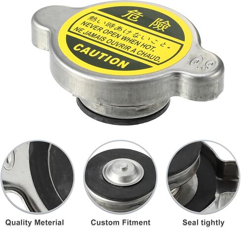 ACROPIX Engine Coolant Radiator Liquid Overflow Reservoir Tank Cap Radiator Cap Fit for Toyota Pickup 1979-1995 No.1640163010 - Pack of 1 in Saudi Arabia