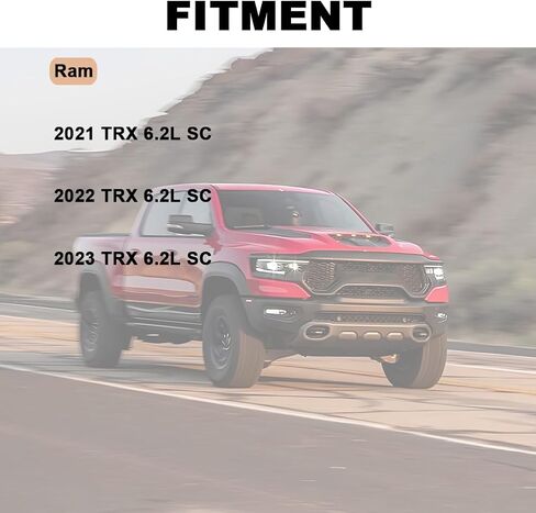 HY-SPEED 3OZ علبة التقاط الزيت فاصل زيت الهواء متوافق مع 2021 2022 2023 21 22 23 Ram 1500 TRX 6.2L SC جانب الركاب (أسود) in Kuwait