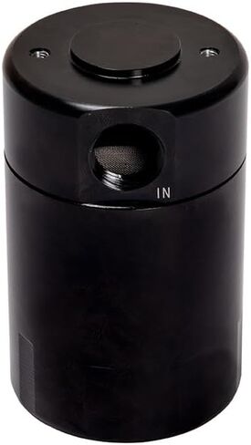 HY-SPEED 3OZ علبة التقاط الزيت فاصل زيت الهواء متوافق مع 2021 2022 2023 21 22 23 Ram 1500 TRX 6.2L SC جانب الركاب (أسود) in Kuwait