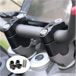Motorcycle Handlebar Risers 28mm Height up Adapters for CFMOTO CF-MOTO CLX700 700CLX 700CL-X CLX 700 2020-2023 CNC Heightening Handle Bar Raiser Bracket Relocation Lift Mount Clamp