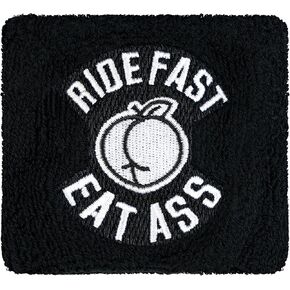 Brake Fluid Reservoir Cover Sock for Motorcycles, Sporbikes and Gifts by Moto Loot (Ride Fast Eat Ass)