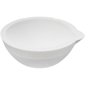 Meprotal Quartz Silica Melting Crucible Dish Bowl Pot for Casting Refining Gold Silver Brass (500g)