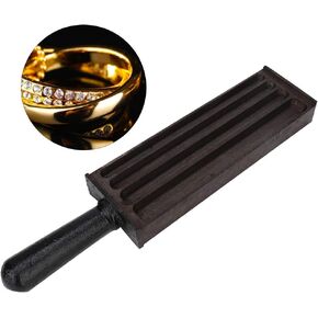 Ingot Mold - Rectangle Steel Ingot Mold Mould Crucible Gold Silver Melting Casting Refining Tool, Casting Processing Accessory for Gold Silver Hardware, Copper Aluminum Brass
