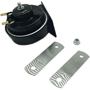 12V Waterproof Snail Horn 130Db High Tone Universal Fit for Car Truck Motorcycle RV UTV Pickup