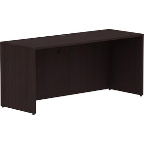 Lorell Essentials Credenza Shell, Espresso
