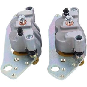 Front Brake Calipers W/Pads 1912498 1912497 Compatible with Polaris Ranger 570 800 900 1000 Crew XP RZR 1000 RZR XP/XP4/S4 1000 RZR RS1 2015-2022 1912496