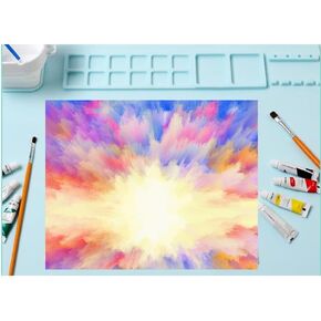 Silicone Drawing mat for Children, Silicone Art mat for Kids, Painting matts for Kids, Painting mat, Painting mat for Children, Painting mat for Adults, Paint mats for Kids, Blue