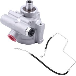 ECCPP Power Steering Pump & Power Steering Pressure Line Hose Assembly Set of 2 Fit 2002-2006 for Chevrolet Trailblazer EXT 2002-2006 for GMC Envoy XL replace 20-991;92472, 26095037