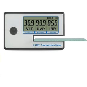 Window Tint Meter, LS162 Solar Film Window Film Meter UV IR VL Tester, for Mesuring Film, Filmed Glass, Window Tint, Side Windshield etc