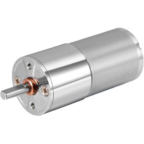 uxcell 12V DC 50 RPM Gear Motor High Torque Electric Reduction Gearbox Centric Output Shaft