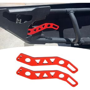 Wsays X3 Door Handle Latches Kit Red Left & Right Compatible with Can am Maverick X3 2017-2024 with Doors