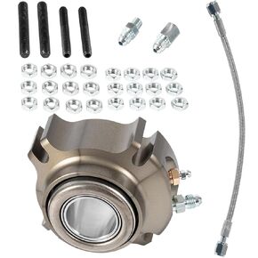 Replace for 91605135 Chevy Hydraulic Throwout Bearing Kit for GM Racing Transmissions, Low Pedal Effort, for 5.5 to 7.25-Inch Racing Clutches