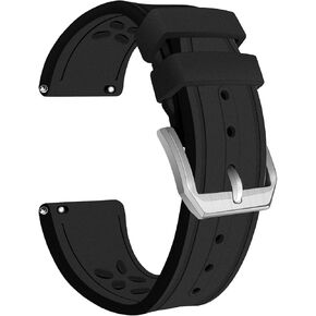 Quick Release Fluorine Rubber Watch Band For Men Compatible With IWC Bracelet For Big Pilot Watchband For Portofino Watch Strap For Portugieser For TOP GUN 20mm 21 22mm