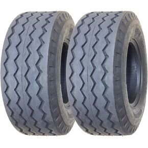 Set of 2 New Heavy Duty 11L-16 Backhoe Implement Tires 12PR - 11069
