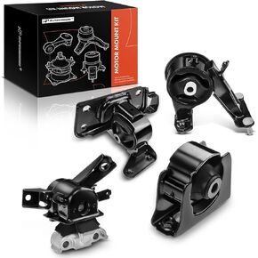 A-Premium 4PCS Engine Motor Mount and Transmission Mount Set Compatible with Toyota RAV4 2006 2007 2008 L4 2.4L Petrol, 2WD, Replace# 1236128250, 1237128190