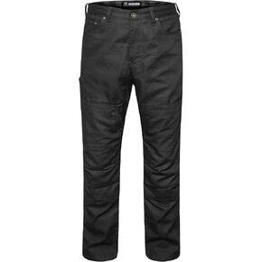 WICKED STOCK Mens Motorcycle Pants-Black Motorcycle Pants-Black Jeans-CE Level 2 Armor- for Motorbike Riding