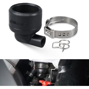 Black Angle Piece Oil Tank Compatible with KTM 250 300 XC SX 2023-2024 250 300 EXC XCW 2024,Compatible with Husqvarna 300 TX 2023-2024 250 300 TE 2024,See Fitment