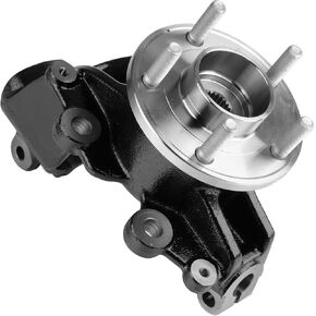 Front Left Steering Knuckle Fit for Focus 2012 2013 2014 2015 2016 2017 2018 2.0L FWD Left/Driver Side Wheel Hub Bearing Steering Knuckle BR935005LK LH