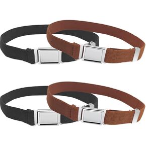 Kids Magnetic Belt Adjustable Elastic Belt with Magnetic Buckle for Boys Daily Use Girls