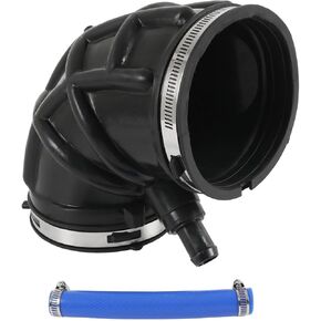 53032944AL Air Intake Resonator Lower Hose Tube Duct Replacement for 2007-2018 Dodge Ram 2500 3500 4500 5500 6.7 Liter Cummins Replaces 53032944AC 53032944AD