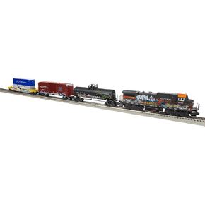 Lionel Graffiti Electric O Gauge Bluetooth 5.0 Train Set with Remote