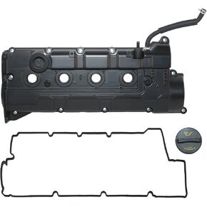 2.0L L4 Aluminum Valve Cover Compatible with 2004-2008 Hyundai Tiburon 2004-2009 Kia Spectra Replace# 22410-23100 22410-23800