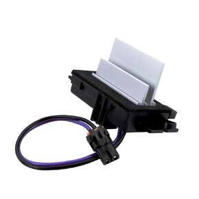 Qagea 15-80567 Blower Motor Resistor Kit, AC Blower Control Module Fit for 2003-2006 Chevy Silverado Avalanche Suburban Tahoe, GMC Sierra Yukon, Cadillac Escalade Replaces 89018778 52495874 4P1516