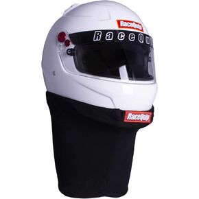 RaceQuip Helmet Skirt SFI 3.3/5 Fire Retardant FR Three-Layer Black 432992