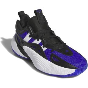 adidas Trae Unlimited 2 Basketball Sneaker, Lucid Blue/Cloud White/Lucid Lemon, 6 US Unisex Big Kid