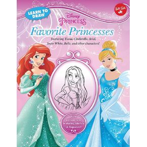 Learn to Draw Disney Favorite Princesses: Featuring Tiana, Cinderella, Ariel, Snow White, Belle, and other characters! (Licensed Learn to Draw)