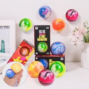 3pack Dream Balls,Glow in The Dark Sticky Balls That Stick to The Ceiling,Stress Balls for Kids and Adults,Cool Stuff for Teens,ASMR Stuff,Squishy Ball,Ceiling Balls,Sensory Balls,Fidget Toys