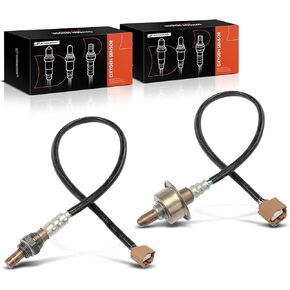A-Premium O2 Oxygen Sensor Compatible with Nissan Versa 2012 2014-2019, Versa Note 2014-2017 & Infiniti Q70 2014, M35h 2012-2013, 1.6L 3.5L, Upstream and Downstream, 2-PC Set