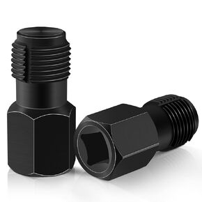 2 Pcs Oxygen Sensor Rethread Chaser M18 x 1.5mm, Easily Cleans Threads in Oxygen Sensor Hole Threads Works with 3/4 Inch Hex Socket or a 3/8 Inch Square Drive