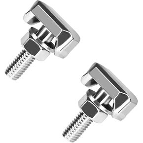 2PCS Battery Terminal Bolts, Car Battery Cable Extender T-Bolt Screw Kit, Automotive Accessories Battery Terminal Nuts Replacement for Chevy BMW GMC, Replace #19116852,61128373946,64740