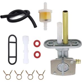 Gas Fuel Shut Off Valve Petcock Switch Compatible with Yamaha TTR 90 125 225 230 250 Timberwolf Bear Tracker Big Bear 250 Grizzly Raptor Warrior Wolverine 350 Moto-4