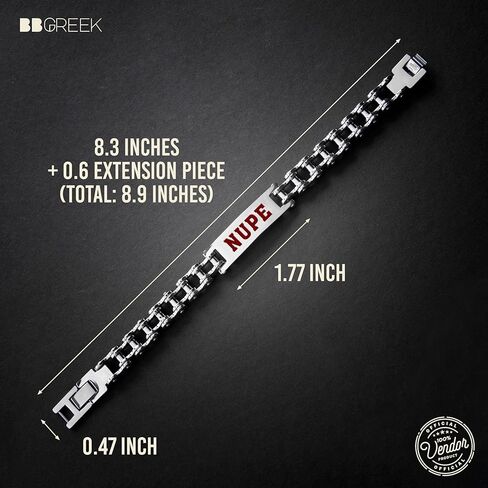 البائع الرسمي لـ Kappa Alpha Psi - مجموعة الأساور - أدوات الأخوة in Kuwait