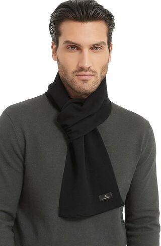 CUDDLE DREAMS 100% Merino Wool Men's Winter Knit Scarf, Easy-to-wear Design, Hassle-free Styling in Saudi Arabia