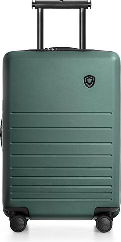 Traveler's Choice Markham Hardside Expandable Luggage with Double Spinner Wheels, Carry-On 21-Inch Suitcase, Green in Saudi Arabia