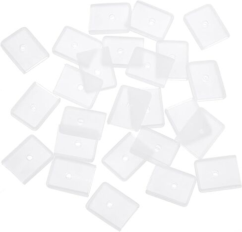 uxcell Silicone End Caps, 60Pcs 10mm - Silicone Plug Fit for Corset Polyester Boning for Sewing, for Wedding Dress, Bridal Gown (White) in Saudi Arabia