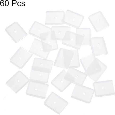 uxcell Silicone End Caps, 60Pcs 10mm - Silicone Plug Fit for Corset Polyester Boning for Sewing, for Wedding Dress, Bridal Gown (White) in Saudi Arabia