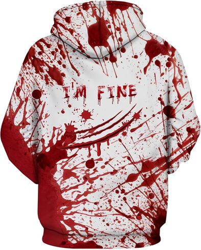 SANKILL Graphic Hoodies for Men Funny Novelty Pullover Sweatshirt Xmas Teen Boy Gifts Black red Galaxy Hoodie in Saudi Arabia