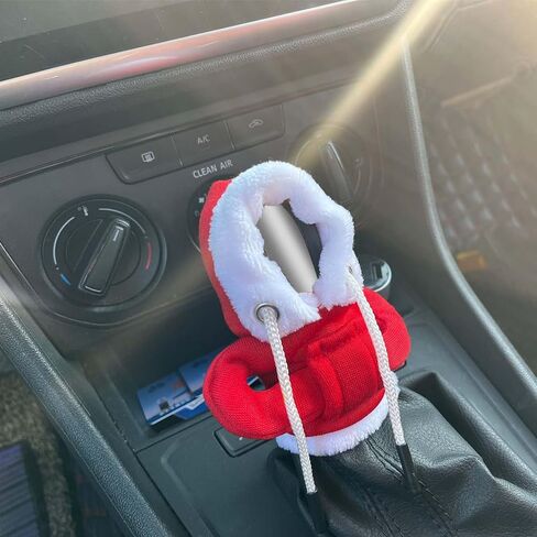 Car Shift Knob Hoodie,Christmas Gear Shift Hoodie,Gear Shift Cover,Shift Knob Cover,Accessories for Cars,Funny Sweater Hoodie for Gear Shift,Universal Fit Knob Cover in Saudi Arabia