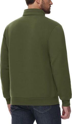 Boladeci الرجال الربع البريدي البلوز قسط شيربا اصطف كم طويل قمصان الغولف للرجال منتصف الوزن 1/4 نصف البريدي بلوزات in Kuwait