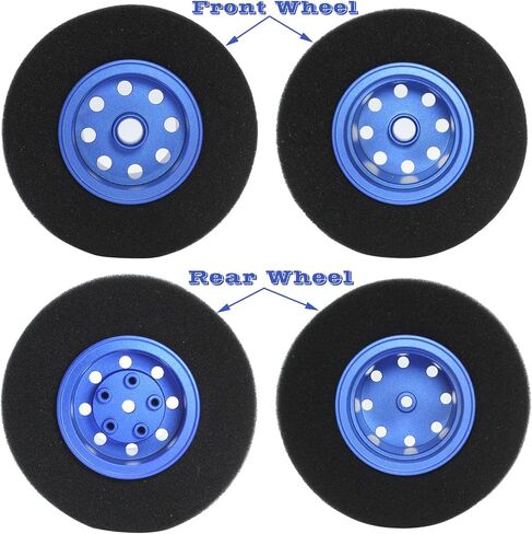 4Pcs tire Lining/Built Sponge for Tamiya CW01 Chassis Lunch Box G6-01 Midnight Pumpkin Kingyelow Konghead RC Car Upgrades Parts in Kuwait