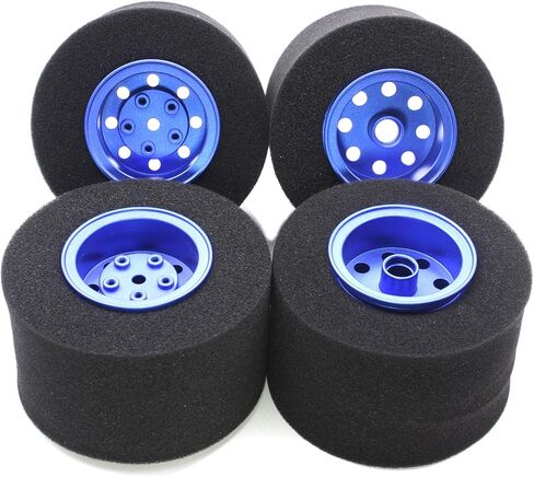 4Pcs tire Lining/Built Sponge for Tamiya CW01 Chassis Lunch Box G6-01 Midnight Pumpkin Kingyelow Konghead RC Car Upgrades Parts in Kuwait