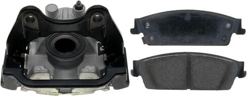 ACDelco Gold 18R2471PV Rear Passenger Side Disc Brake Caliper Assembly with Semi-Metallic Pads (Loaded Police), Remanufactured in Saudi Arabia